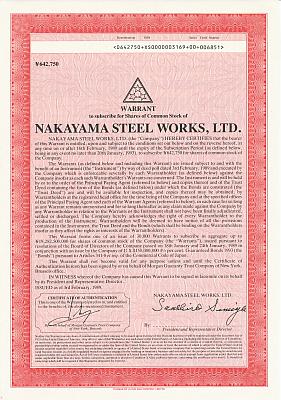 Nakayama Steel Works