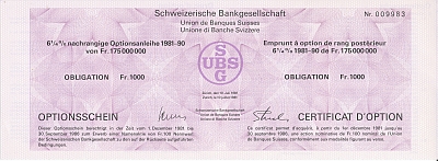 Schweizerische Bankgesellschaft