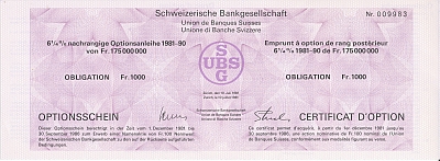 Schweizerische Bankgesellschaft