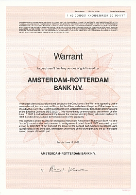 Amsterdam-Rotterdam Bank (Amro-Bank)
